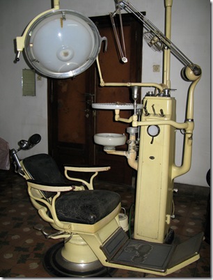 old dentist chair
