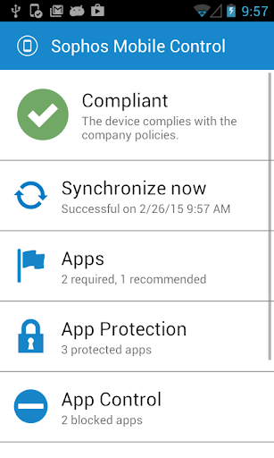 Sophos Mobile Control