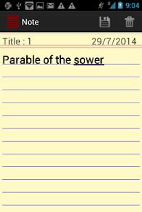 My Notes Screenshots 1