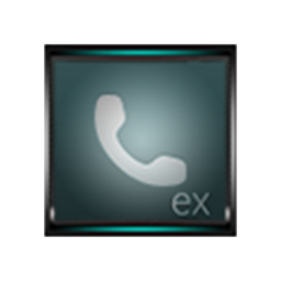 Dialer GlassAqua Metal theme v1.0