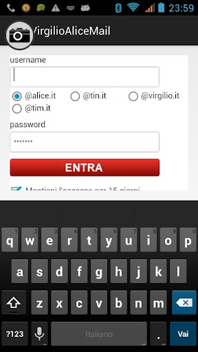 Virgilio Mail Alice Mail