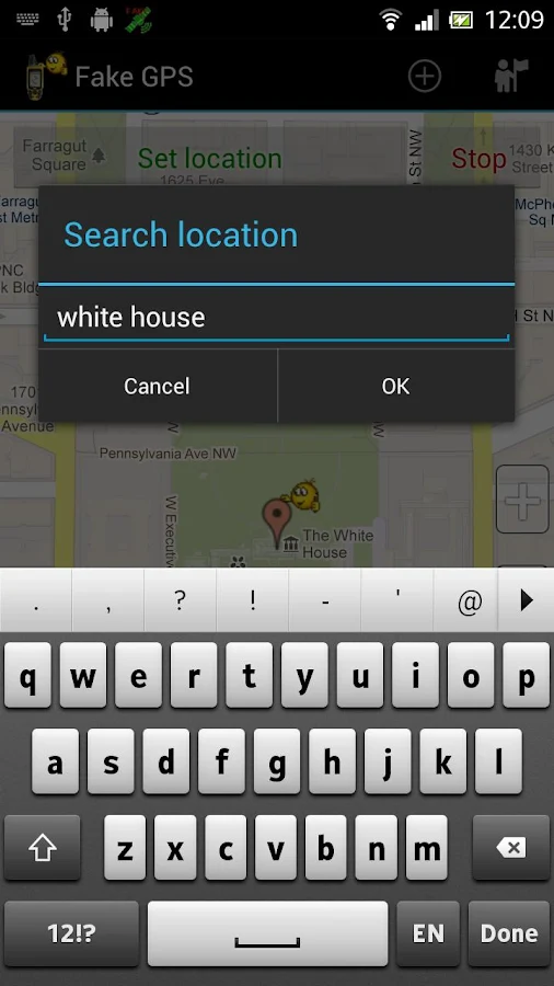    Fake GPS Location Donate- screenshot  
