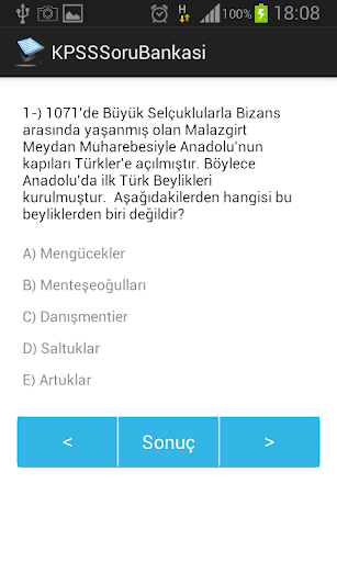 【免費教育App】2015 KPSS Tarih Soru Bankası-APP點子