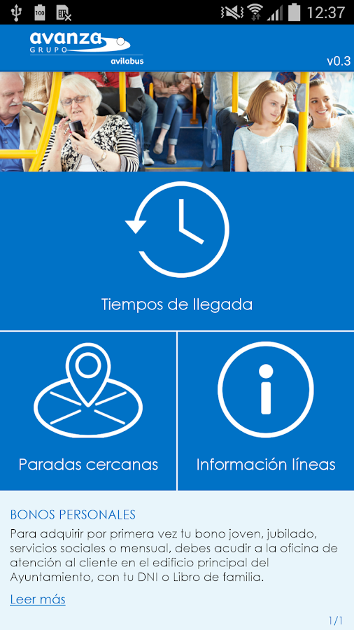 AVILABUS - Urbano de Ávila - screenshot