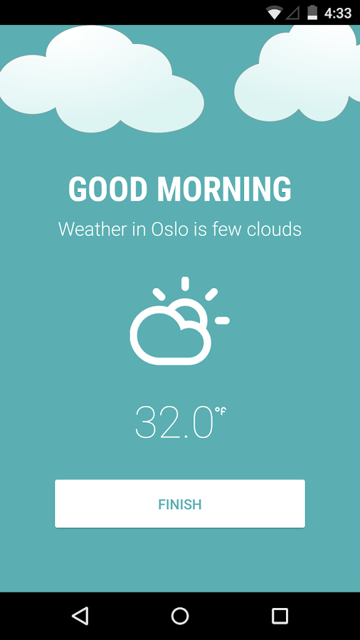 Morning Routine - Alarm Clock - screenshot