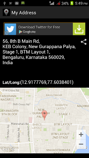 My Address