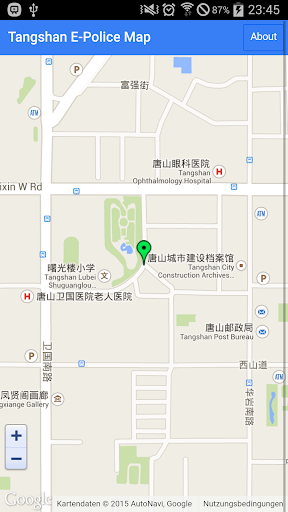 Tangshan E Police Map