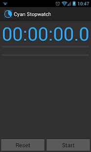 Cyan Stopwatch Screenshots 0