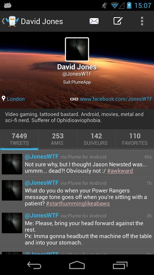 Plume Premium for Twitter - screenshot