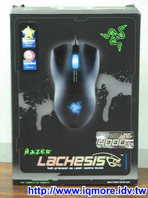 Razer Lachesis 巨腹蛇雷射滑鼠評測 - 老貓測3C