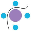 Draw blek white dots icon