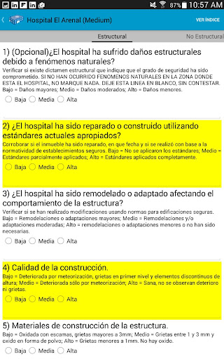 Indice seguridad hospitalaria