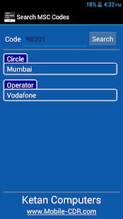 Mobile Codes of India - náhled