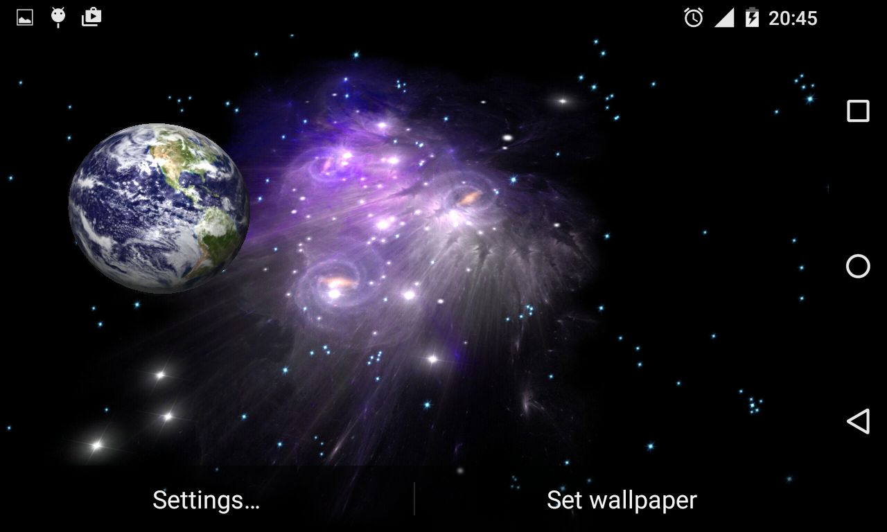 3D Galaxy Live Wallpaper Google Play Store Revenue Download