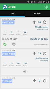 Free Download Lifrack : Activity tracker APK