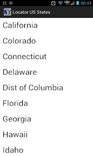 Locator US States