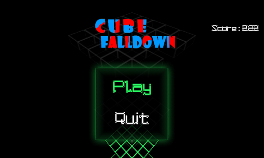 Cube Falldown