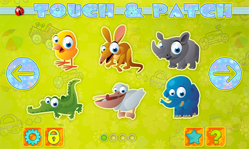 Touch and Patch Free Puzzle