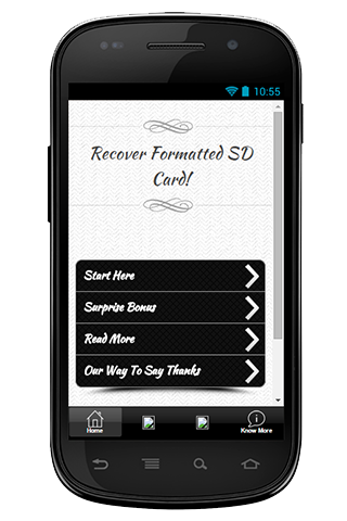 Recover Formatted SD Card Tip