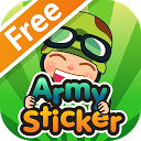 Army Sticker Free mobile app icon