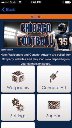 【免費運動App】Chicago Football STREAM-APP點子