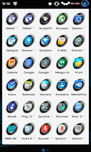 Lastest Free Dark and Blue CM12 Theme APK for PC