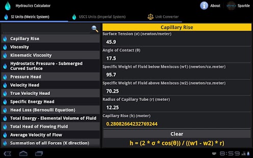 How to install Hydraulics Calculator Tablet 1.0 unlimited apk for pc
