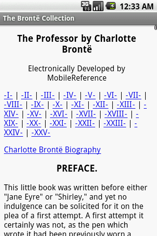 The Bronte Collection Screen 2