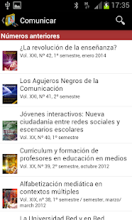 Comunicar Journal Screenshots 2
