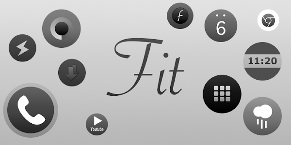 Screenshot Fit Black(Icon) - ON SALE! v1.00