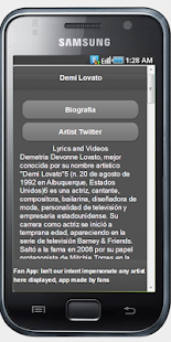Demi Lovato lyrics Screenshots 3