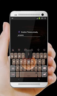 Dark Red Moon TouchPal Theme Screenshots 1