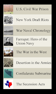 Free U.S. History Lists - CIVIL WAR APK for Android