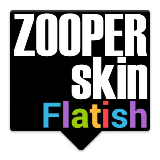 Flatish Skin for Zooper Widget LOGO-APP點子