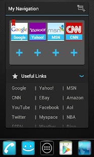 download GOWidget Theme Holo Blue Free free