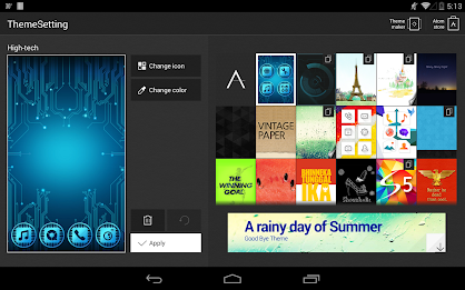 High-tech Atom Theme poster 9