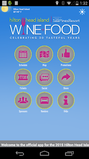 Free Hilton Head Island Wine+Food APK for Android