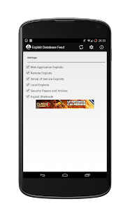 Exploit Dabase Feed Screenshots 0