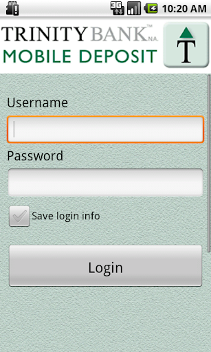 Trinity Mobile Deposit