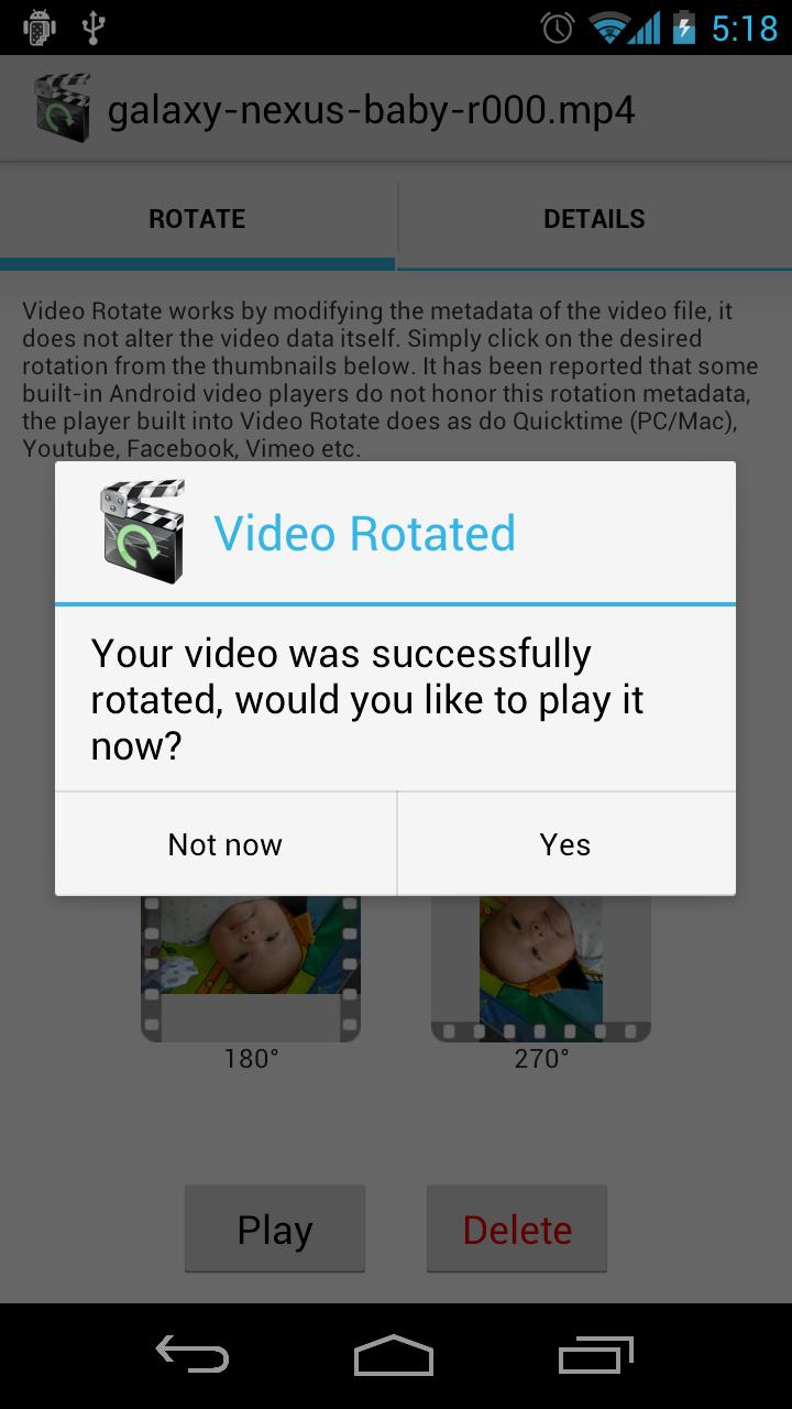 Video Rotate Screen 3
