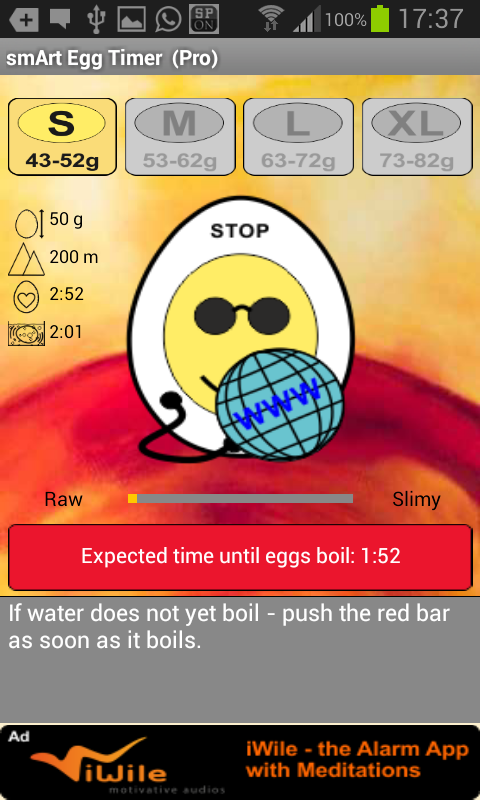 smArt Egg Timer (Pro) Screen 3