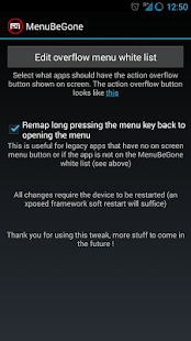 How to download [Xposed] MenuBeGone 1.2b mod apk for pc