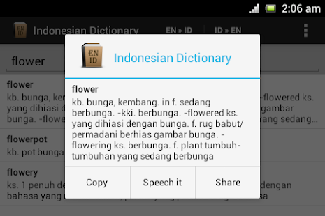 Lastest Indonesian Dictionary APK for PC