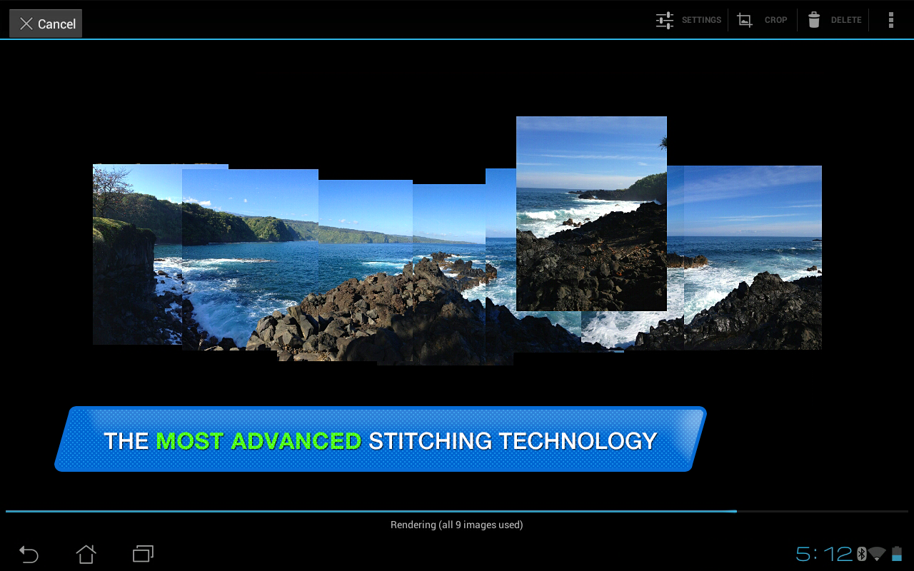 AutoStitch Panorama - Screenshot