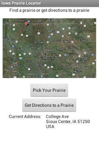 Iowa Prairie Locator