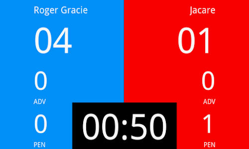 Android application Jiu Jitsu Scoreboard Pro screenshort