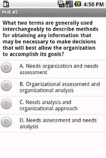 PHR Human Resources Exam Prep - screenshot thumbnail