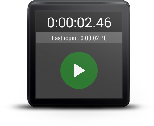 Stopwatch For Android Wear