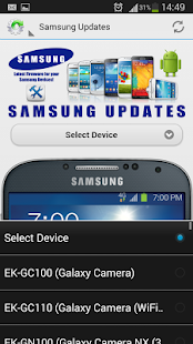 Samsung firmware Updates - screenshot thumbnail