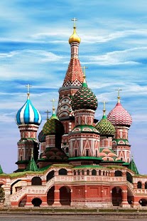 Free Moscow LWP ST. Basil`s Cathed. APK for PC